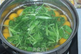 毛菜南瓜汤圆的做法步骤：7