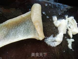 小炒猪皮的做法步骤：3