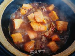 排骨炖蜜薯的做法步骤：12