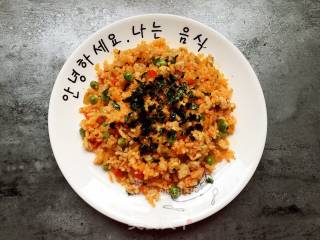 辣白菜炒饭的做法步骤：14