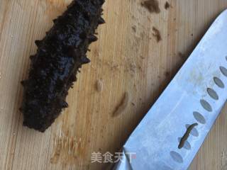 萝卜苗海参沙拉的做法步骤：4
