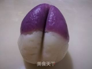 冰皮双色桃的做法步骤：9