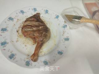 微波炉烤鸭腿的做法步骤：9