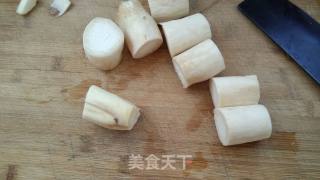 菊花杏鲍菇的做法步骤：2