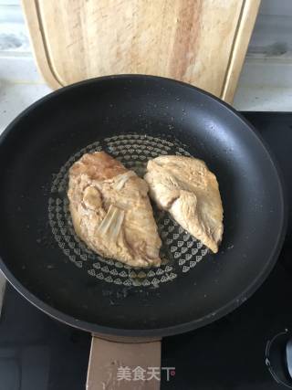 照烧鸡排蔬菜饭的做法步骤：9