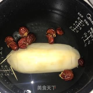 糯米莲藕的做法步骤：2