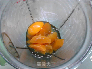酵母版黄桃松饼的做法步骤：2