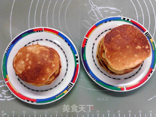酵母版黄桃松饼的做法步骤：12