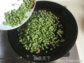 肉末小炒豆角的做法步骤：4