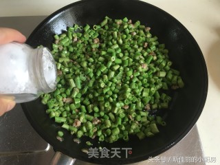 肉末小炒豆角的做法步骤：5