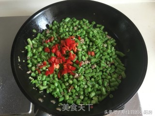 肉末小炒豆角的做法步骤：6