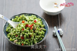 肉末小炒豆角的做法步骤：8