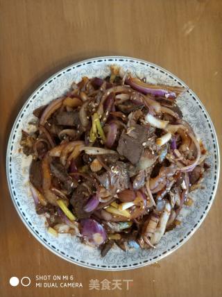凉拌洋葱牛肉的做法步骤：5