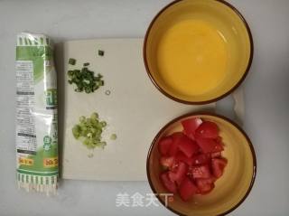 西红柿鸡蛋面的做法步骤：1