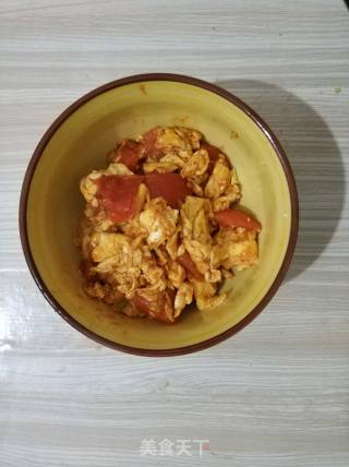西红柿鸡蛋面的做法步骤：8