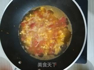 西红柿鸡蛋面的做法步骤：9