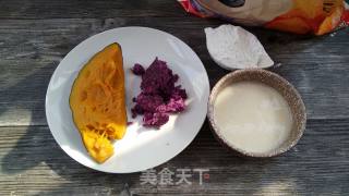 桂花藕粉圆子的做法步骤：1