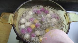 桂花藕粉圆子的做法步骤：4
