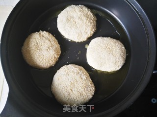 香酥芝麻烧饼的做法步骤：22