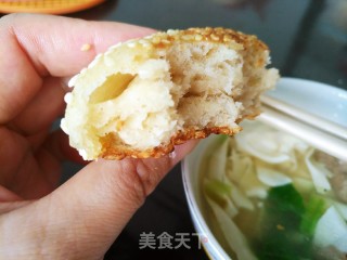 香酥芝麻烧饼的做法步骤：29