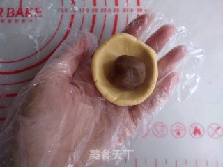 南瓜蒸月饼的做法步骤：7