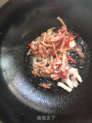 土豆丝炒肉的做法步骤：4