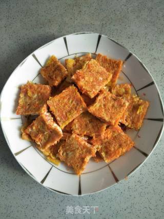 胡萝卜煎鸡蛋的做法步骤：7