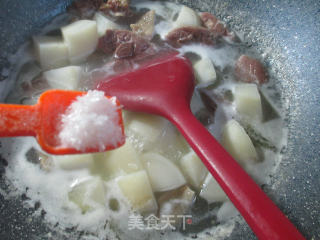 腊鸭腿萝卜汤的做法步骤：7