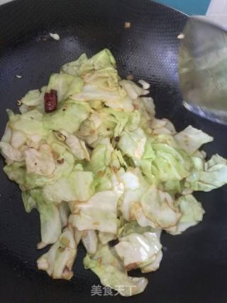 手撕包菜的做法步骤：8