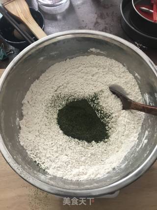 海苔面包的做法步骤：1