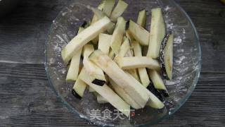茄子炒肉丝的做法步骤：4