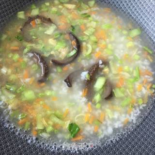 时蔬海参粥的做法步骤：18