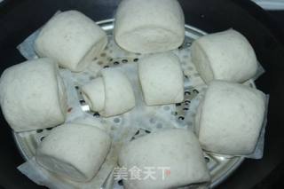 燕麦刀切馒头的做法步骤：7