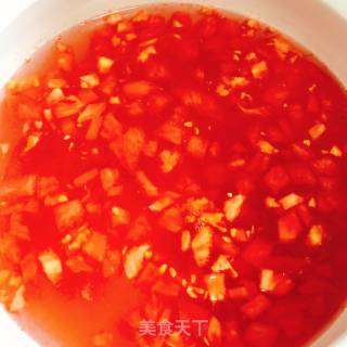 香葱西红柿蛋花汤的做法步骤：2
