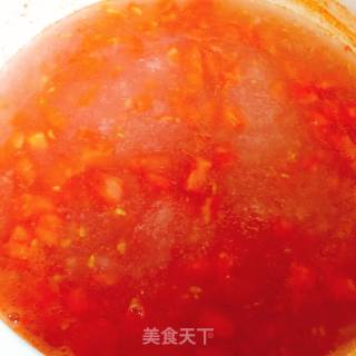 香葱西红柿蛋花汤的做法步骤：3