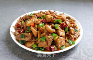 辣炒鸡肉的做法步骤：10