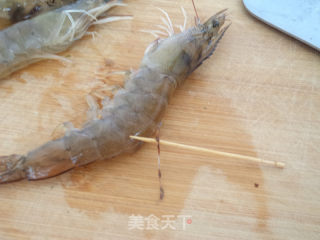 烤虾串的做法步骤：2