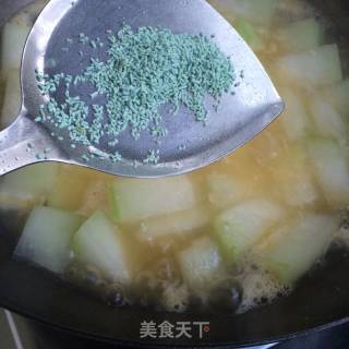 鲜虾冬瓜汤的做法步骤：7