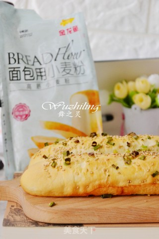 葱香肉松排包的做法步骤：12