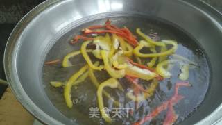五彩豆皮拌豇豆的做法步骤：6