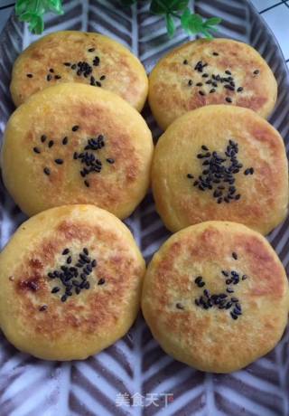 红糖馅红薯小饼的做法步骤：13
