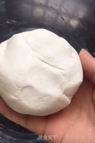 糖油糯米饼的做法步骤：2