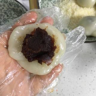 糯米糍的做法步骤：3