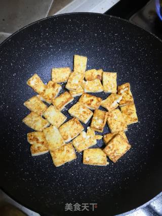 香煎豆腐的做法步骤：3