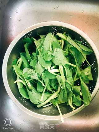 青菜蛋汤的做法步骤：1