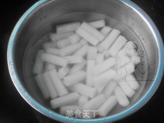 芝士焗年糕的做法步骤：2