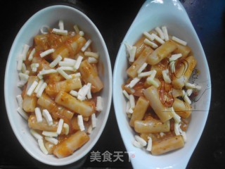 芝士焗年糕的做法步骤：8