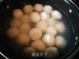 清炒鸡肉豆腐丸子的做法步骤：4