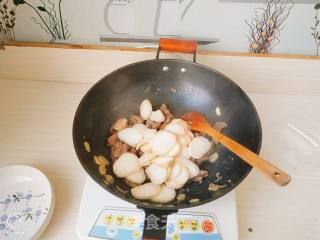 羊肉小炒杏鲍菇的做法步骤：7