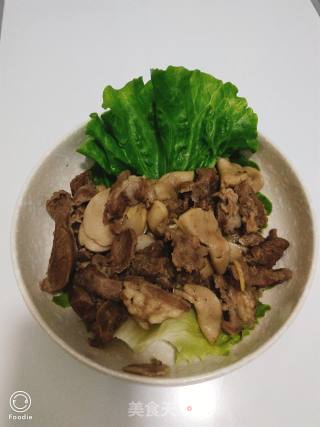 羊肉小炒杏鲍菇的做法步骤：11
